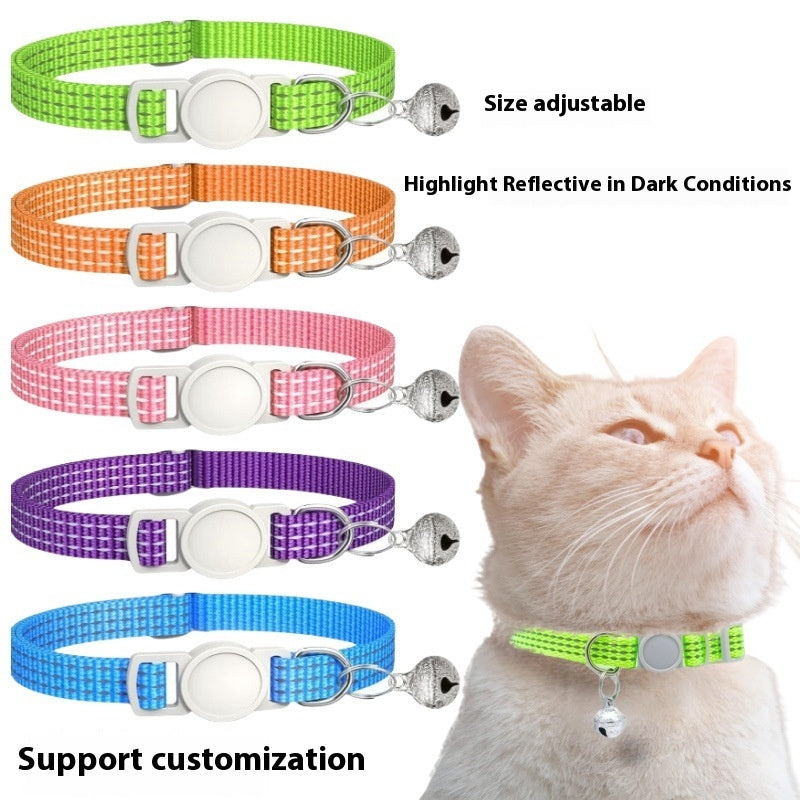 Pets Comfortable Breathable Nylon Cat Collar Pet Products