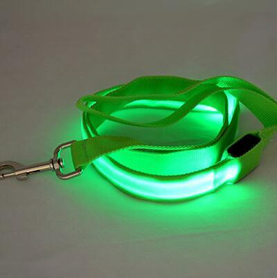 LED fiber optic reflective rope