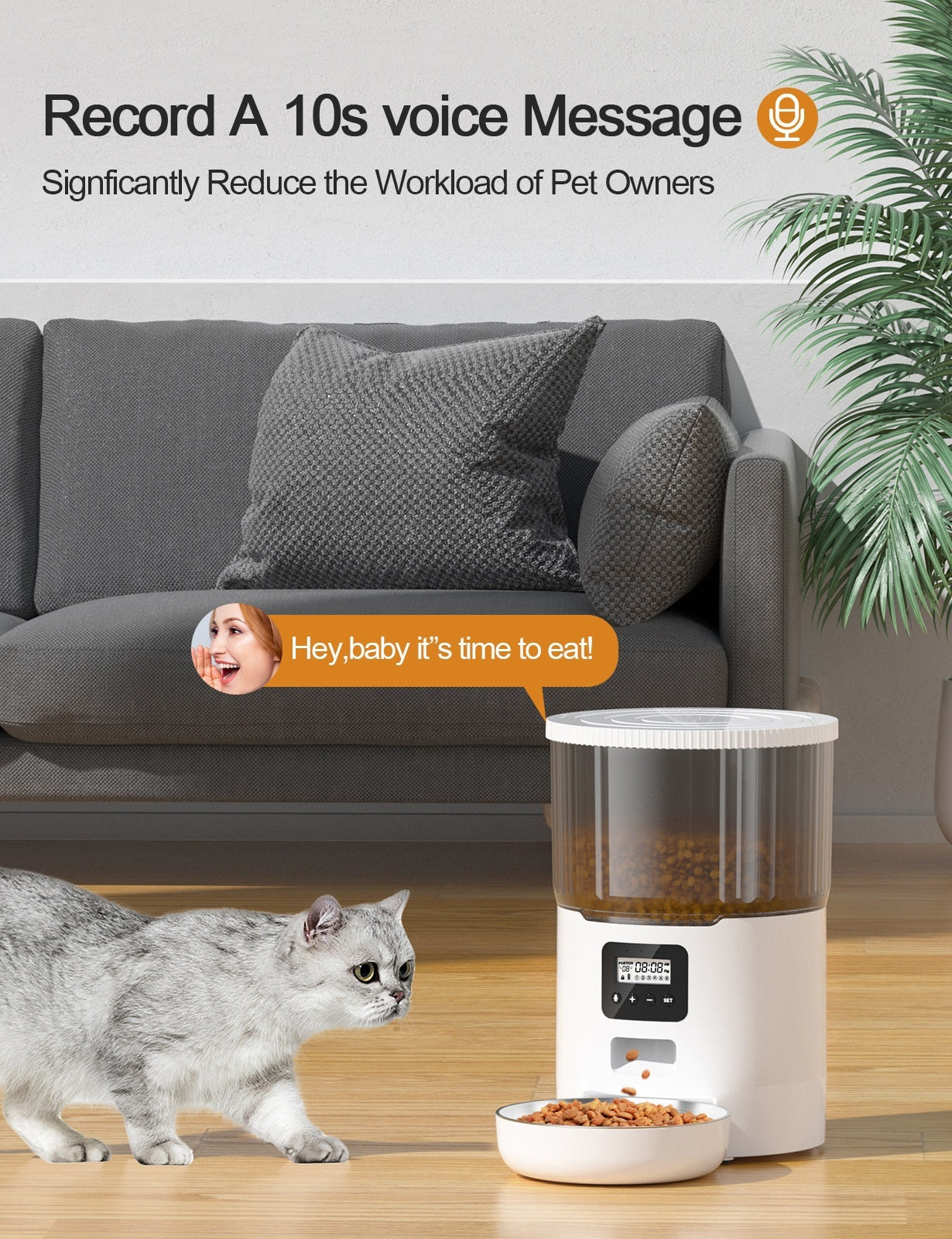 Cat And Dog Smart Automatic Pet Feeder