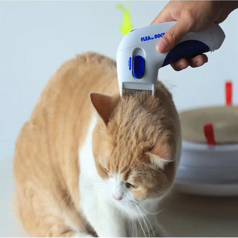 Pet lice remover  device electric pet comb