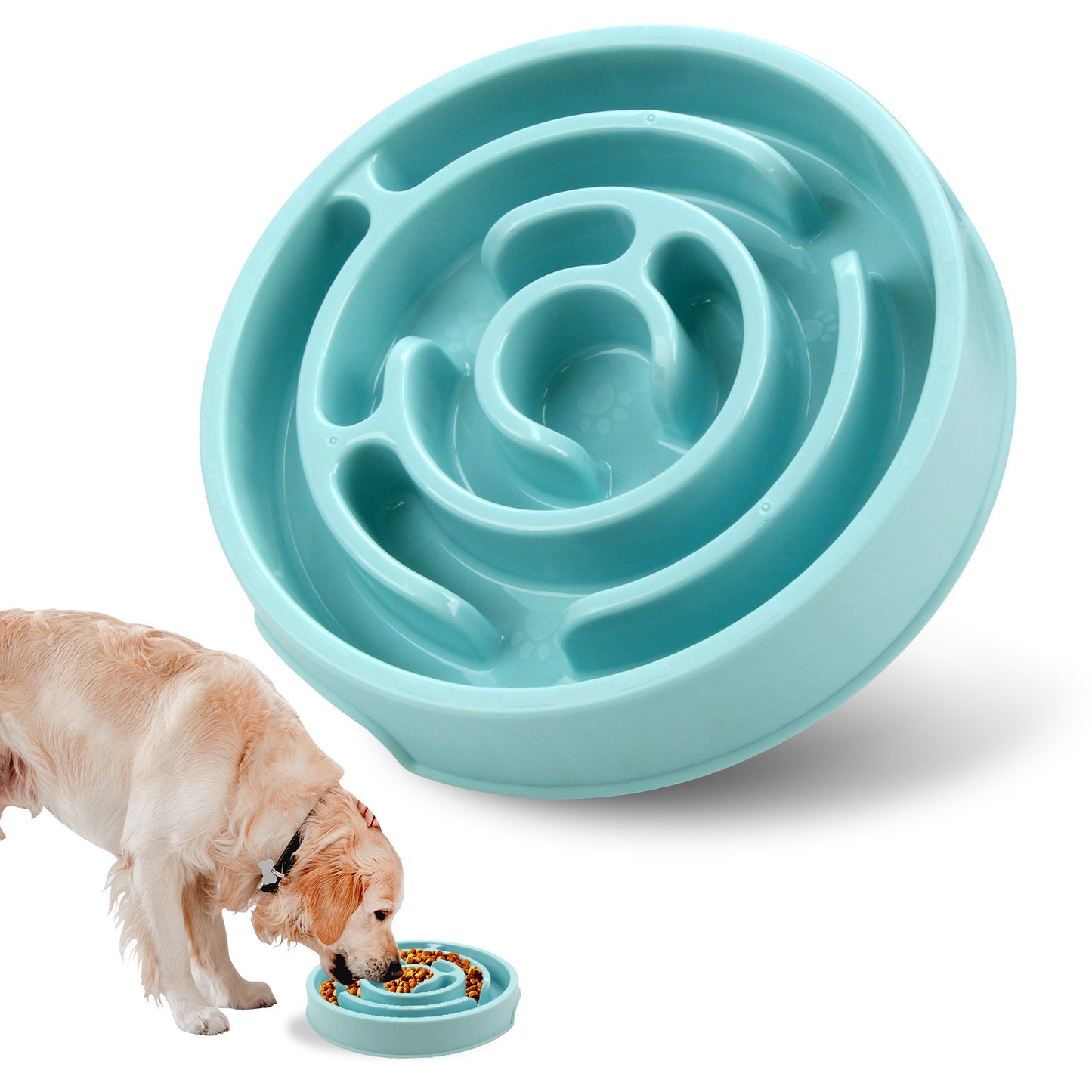 Slow Feeder Bowls Silicone Puzzle Feeder Bowl