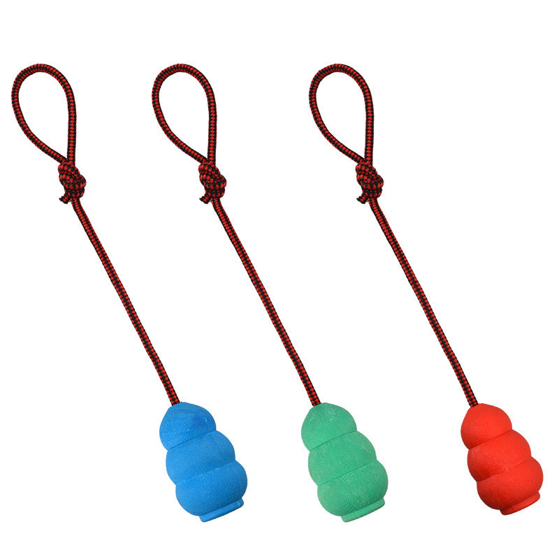 Pet Toy Natural Rubber Rope Hoist