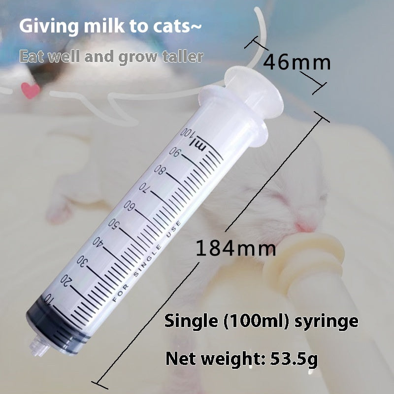 Kitten And Puppy, Pet Needle Feeding Device