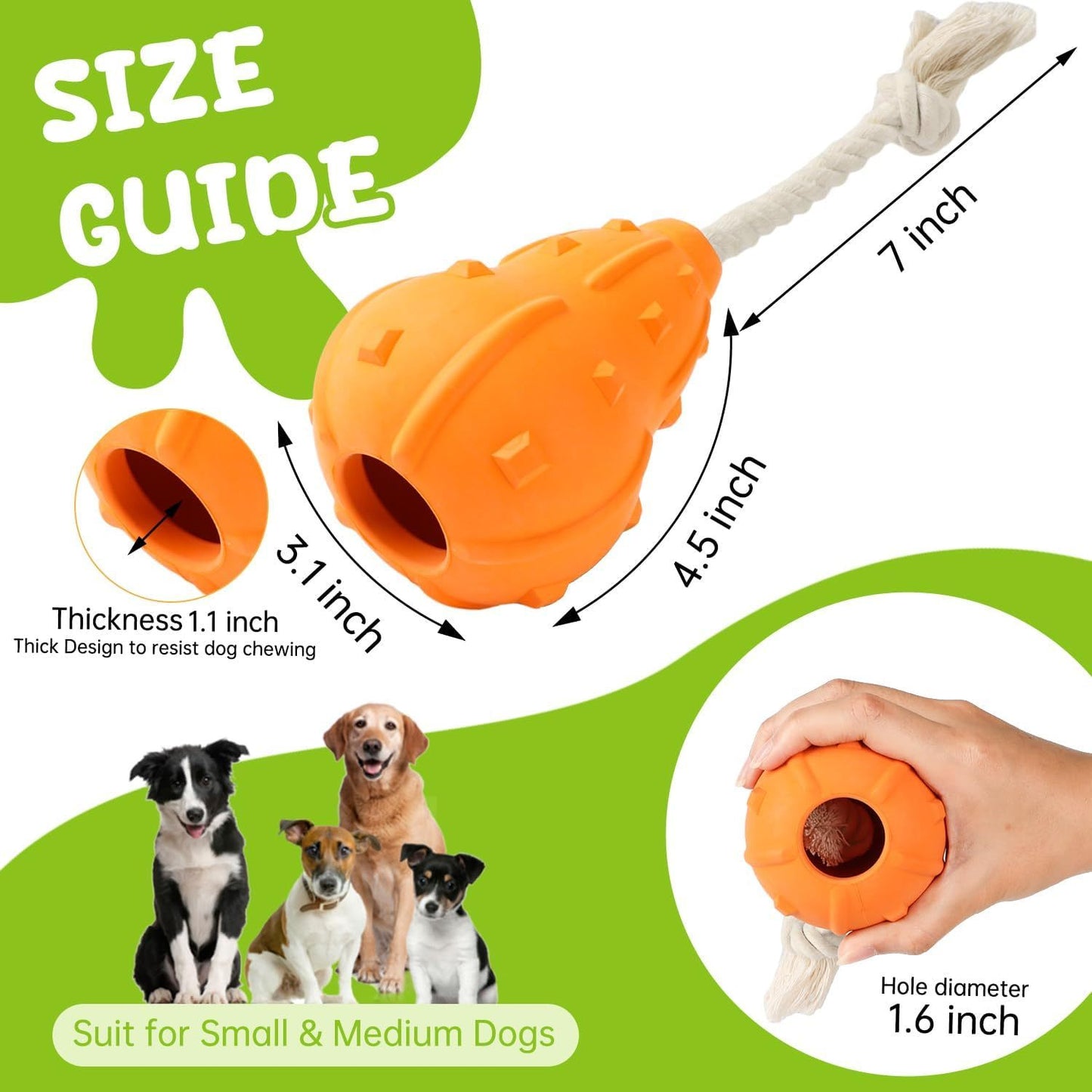 Stuffable Dog Toy Fetch Chew Toy