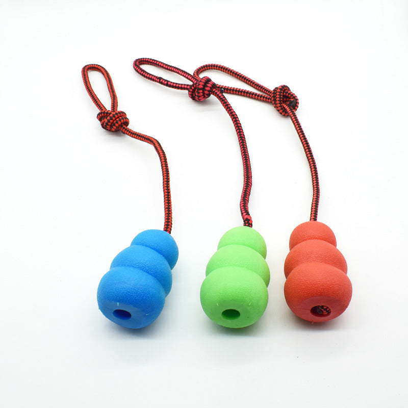 Pet Toy Natural Rubber Rope Hoist