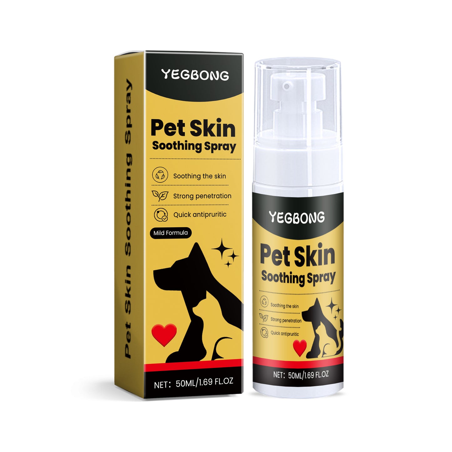 Pet Skin Care Spray Gentle Relief