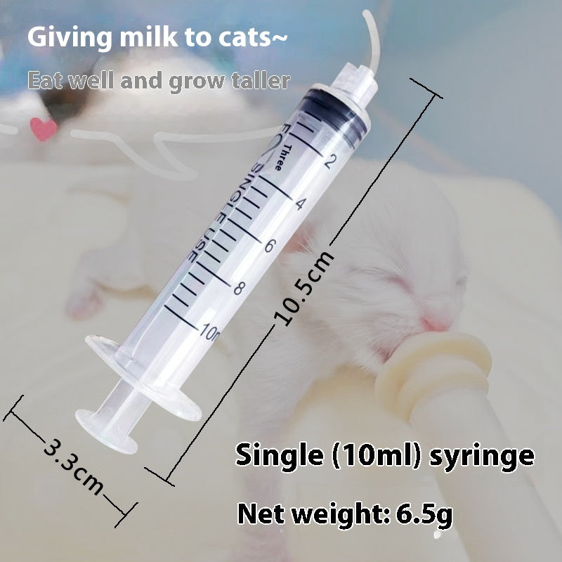 Kitten And Puppy, Pet Needle Feeding Device