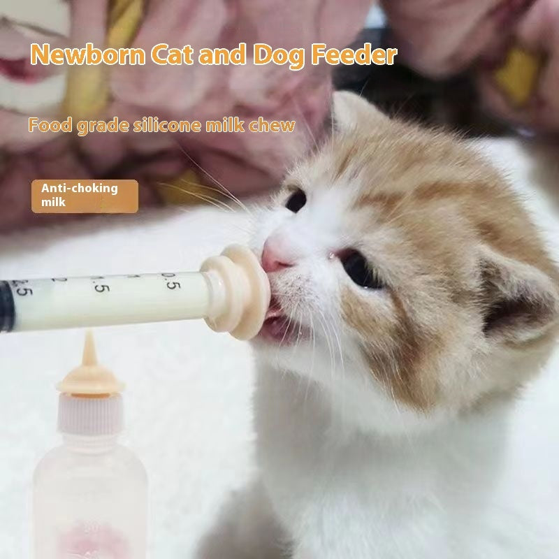 Kitten And Puppy, Pet Needle Feeding Device