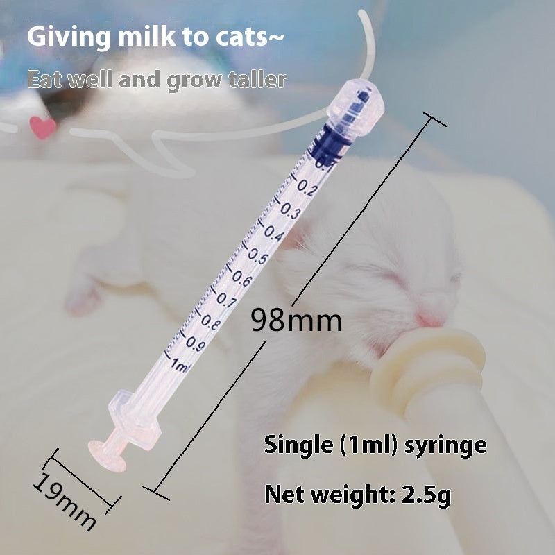 Kitten And Puppy, Pet Needle Feeding Device