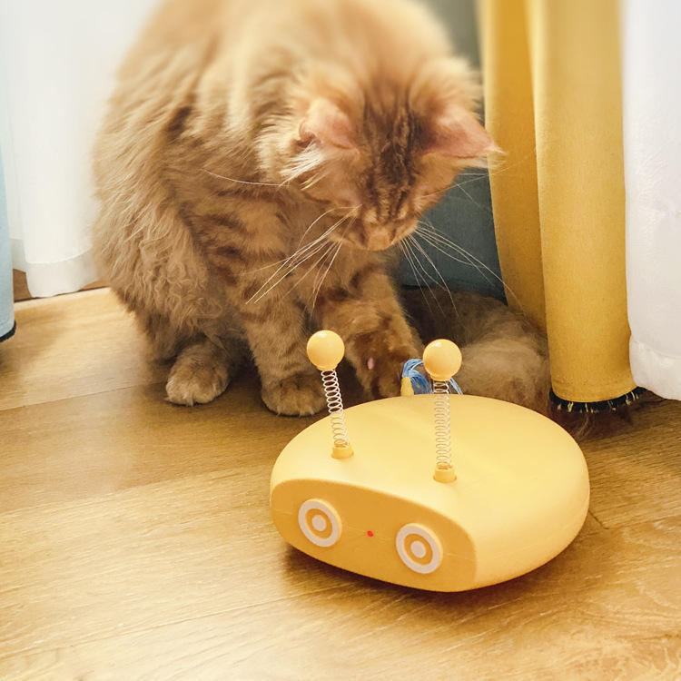 Electric Cat Interactive Toys Pet Teasing Robot Laser