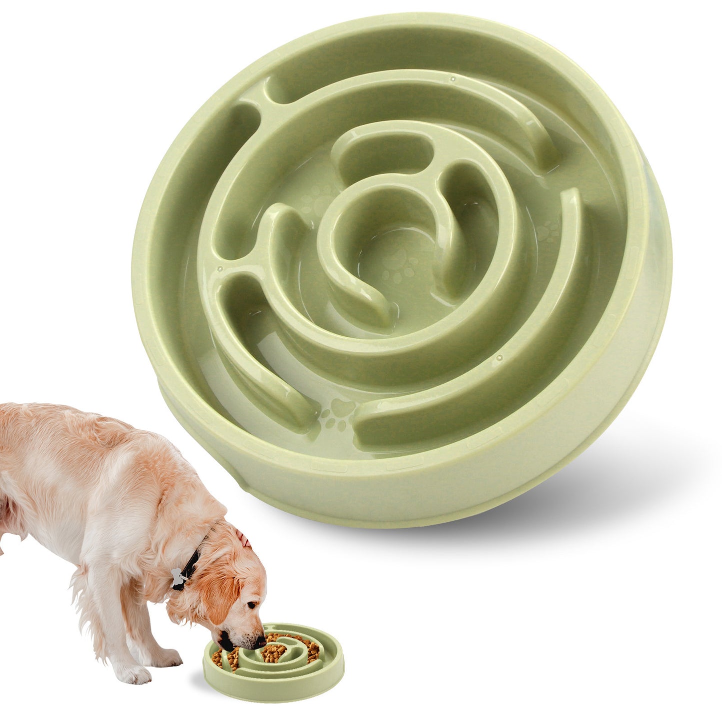 Slow Feeder Bowls Silicone Puzzle Feeder Bowl