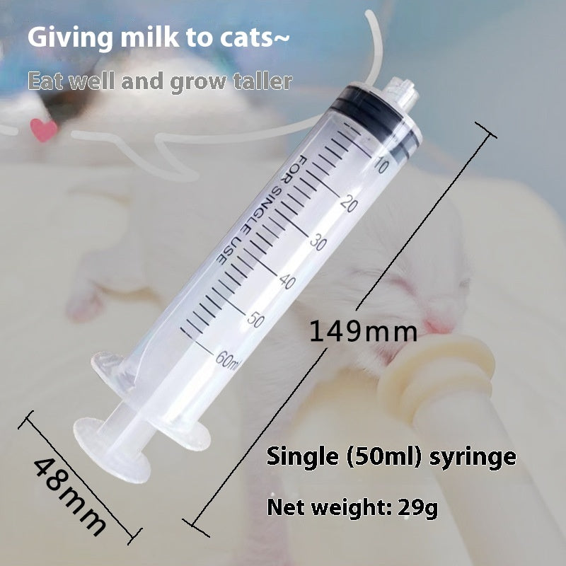 Kitten And Puppy, Pet Needle Feeding Device