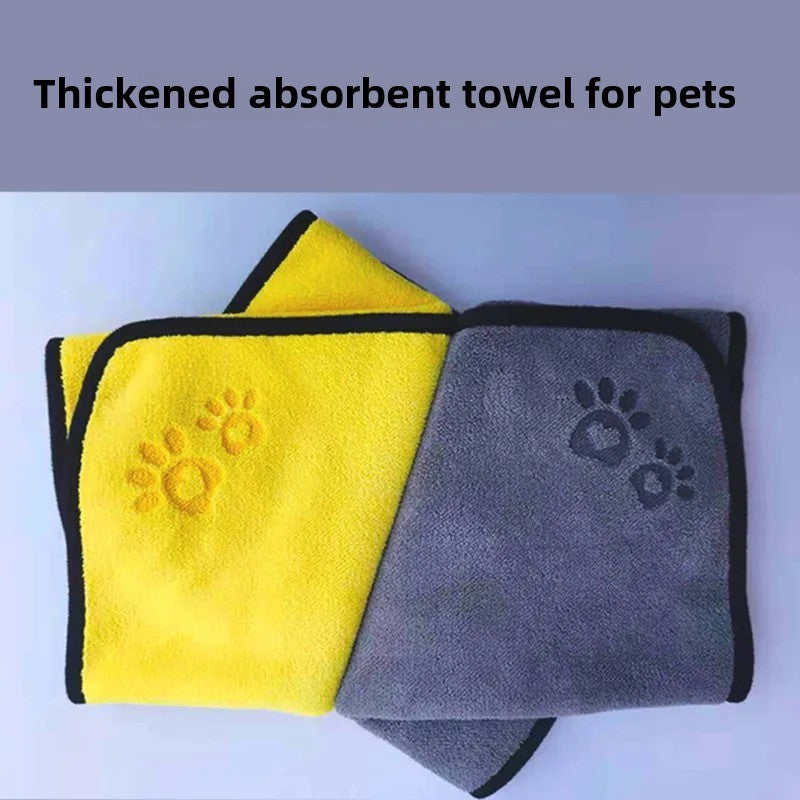 Absorbent Dog And Cat Bath Towel